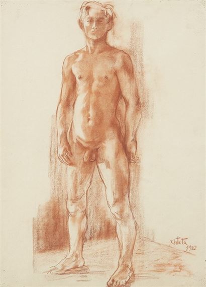 Academia masculina by Aurelio Bibiano de Arteta y Errasti