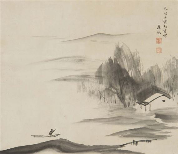 Maruyama Okyo | Summer landscape (1782) | MutualArt