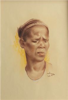 "Volto di donna africana" - Virgilio Audagna