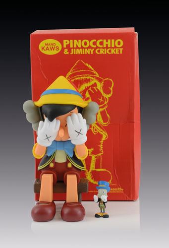 Kaws Companion Pinocchio&Jiminy Cricket ベアブリック 2体セット