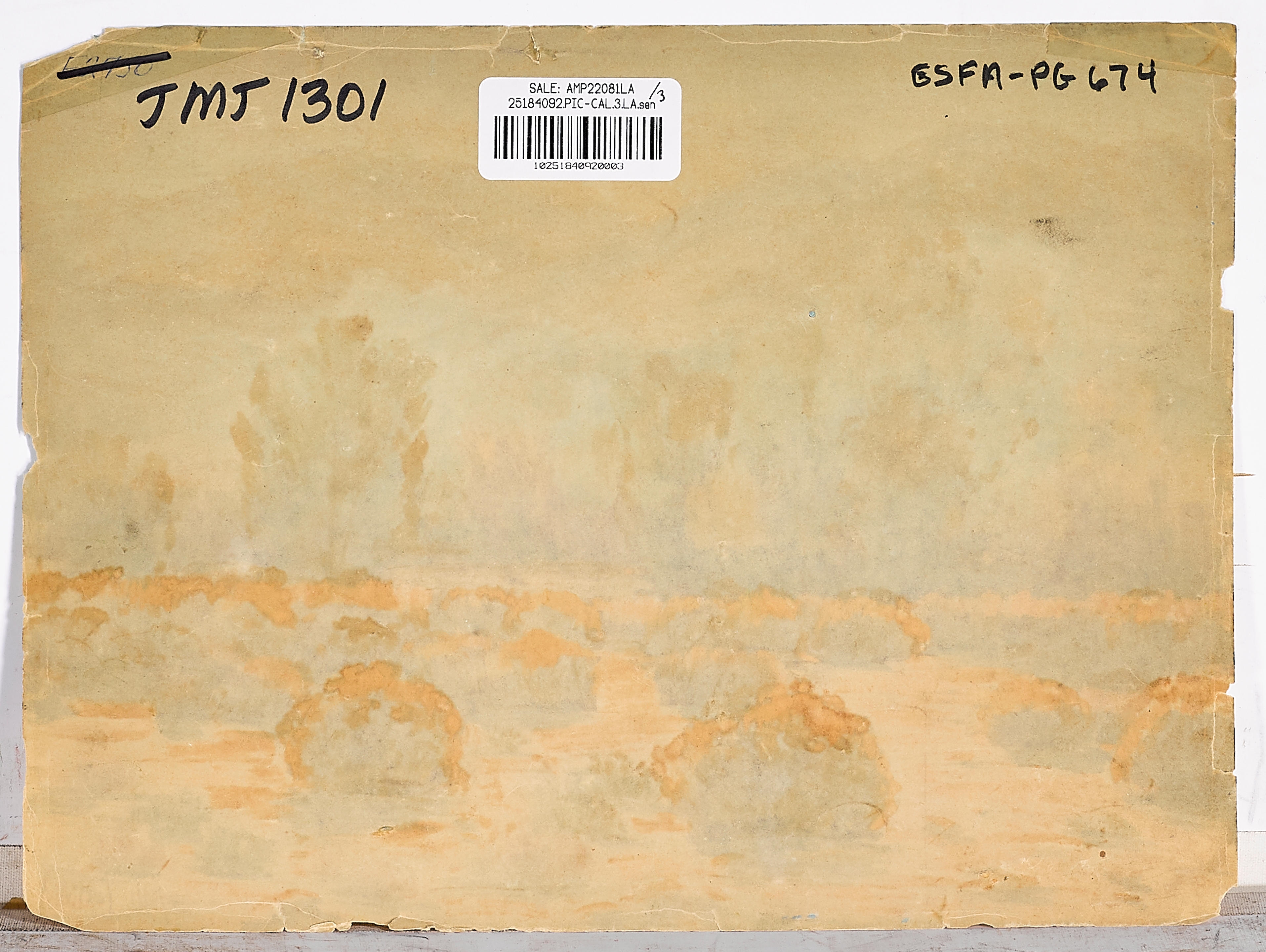 Artwork by Paul Grimm, Desert and Mountain Landscapes, Made of oil on board