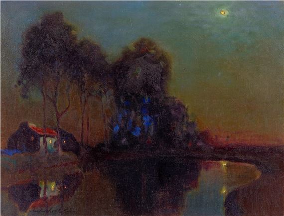 Charles Rollo Peters | Dawn on San Francisco Bay | MutualArt