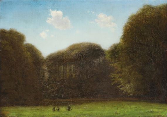 Spring day in the forest by Peter Christian Thamsen Skovgaard