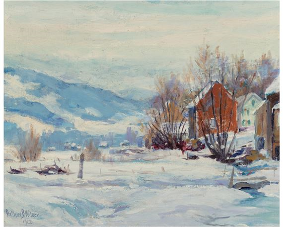Winter afternoon by Arthur B. Wilder, 1928