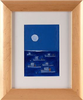 "Moonlit Day". - Ann Trainor Domingue