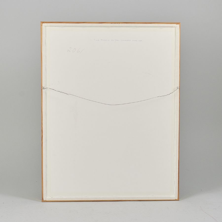 Artwork by Urban Sjöberg, Afrikansk Träd, Made of COLOUR ETCHING