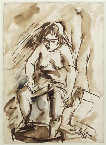 Figura femminile by Giulio Da Milano, 1945