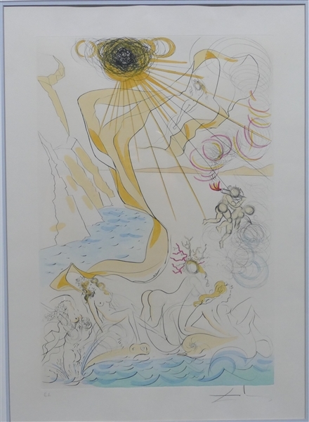 Der Triumph der Venus by Salvador Dalí