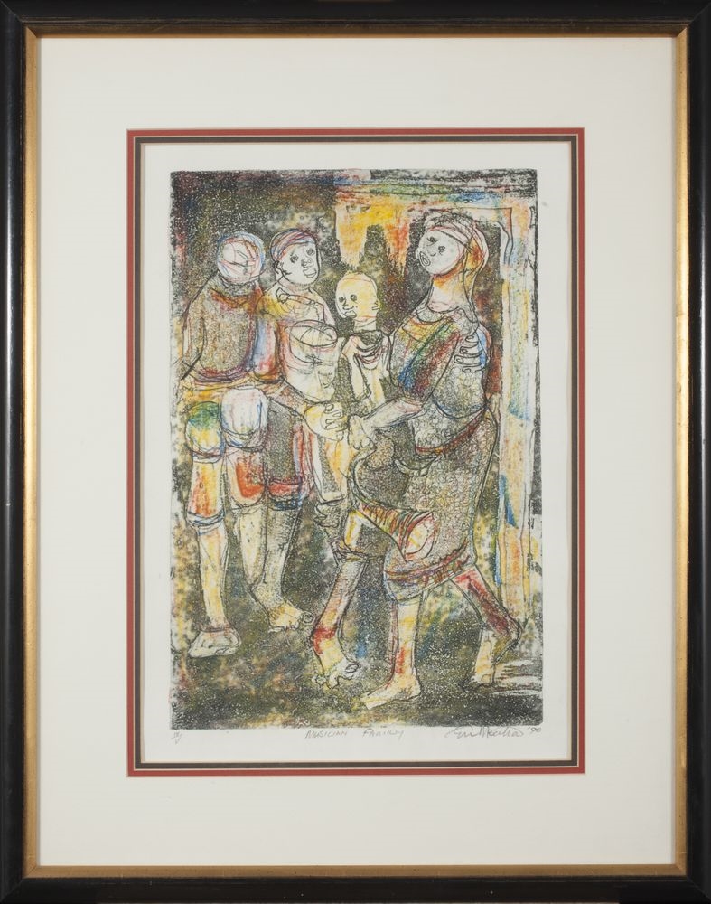 Eric Mbatha | Musician Family (1990) | MutualArt