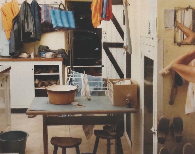 Artwork by Jean-Louis Garnell, The Veranda, Made of photographs in color