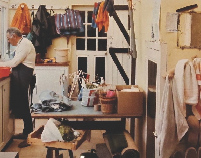 Artwork by Jean-Louis Garnell, The Veranda, Made of photographs in color