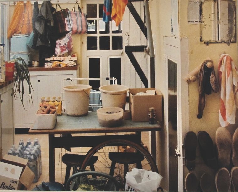 Artwork by Jean-Louis Garnell, The Veranda, Made of photographs in color