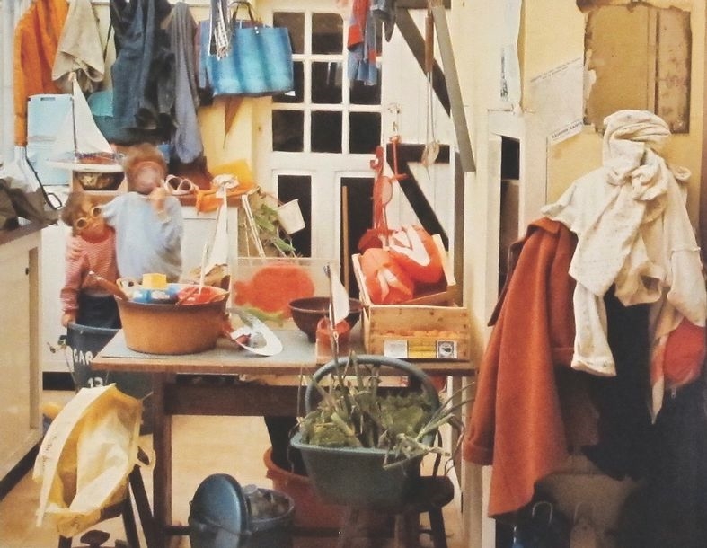 Artwork by Jean-Louis Garnell, The Veranda, Made of photographs in color