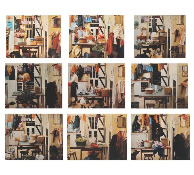 Artwork by Jean-Louis Garnell, The Veranda, Made of photographs in color