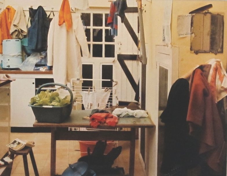 Artwork by Jean-Louis Garnell, The Veranda, Made of photographs in color