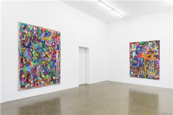 Max Brand: Grün Blau - Galerie Jacky Strenz