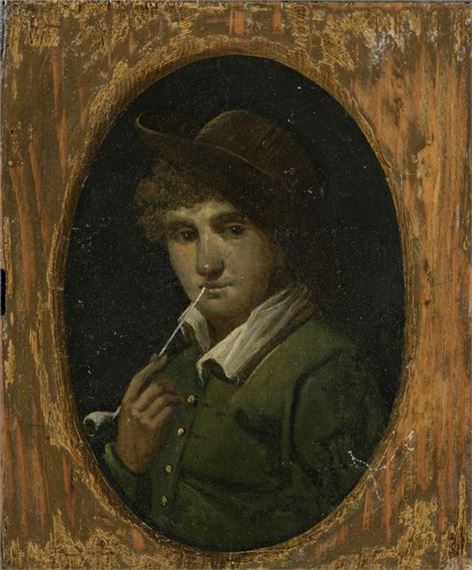 German School, 18th Century | Man with a pipe (18th Century) | MutualArt