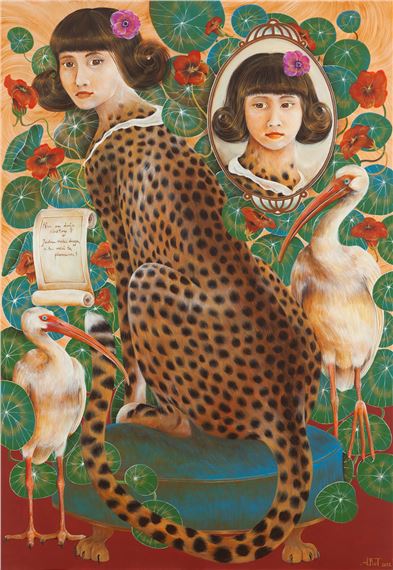 The Riddle Of The Sphinx About Two Sisters by Adelajda Kot, 2022