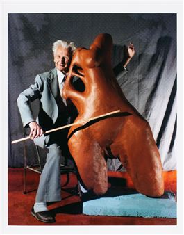 Stanislaw Szukalski's portrait - Glenn Bray