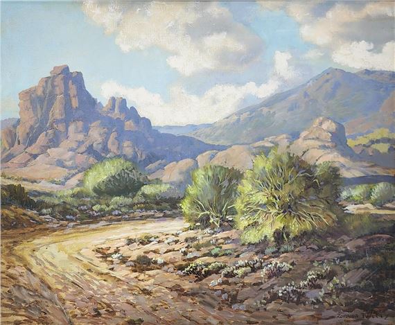 Zoraida  Twitty 1911-2005 Oil On Canvas by Zoraida Twitty