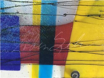 Sels Fused Art Glass Panels - Joyce van Loben