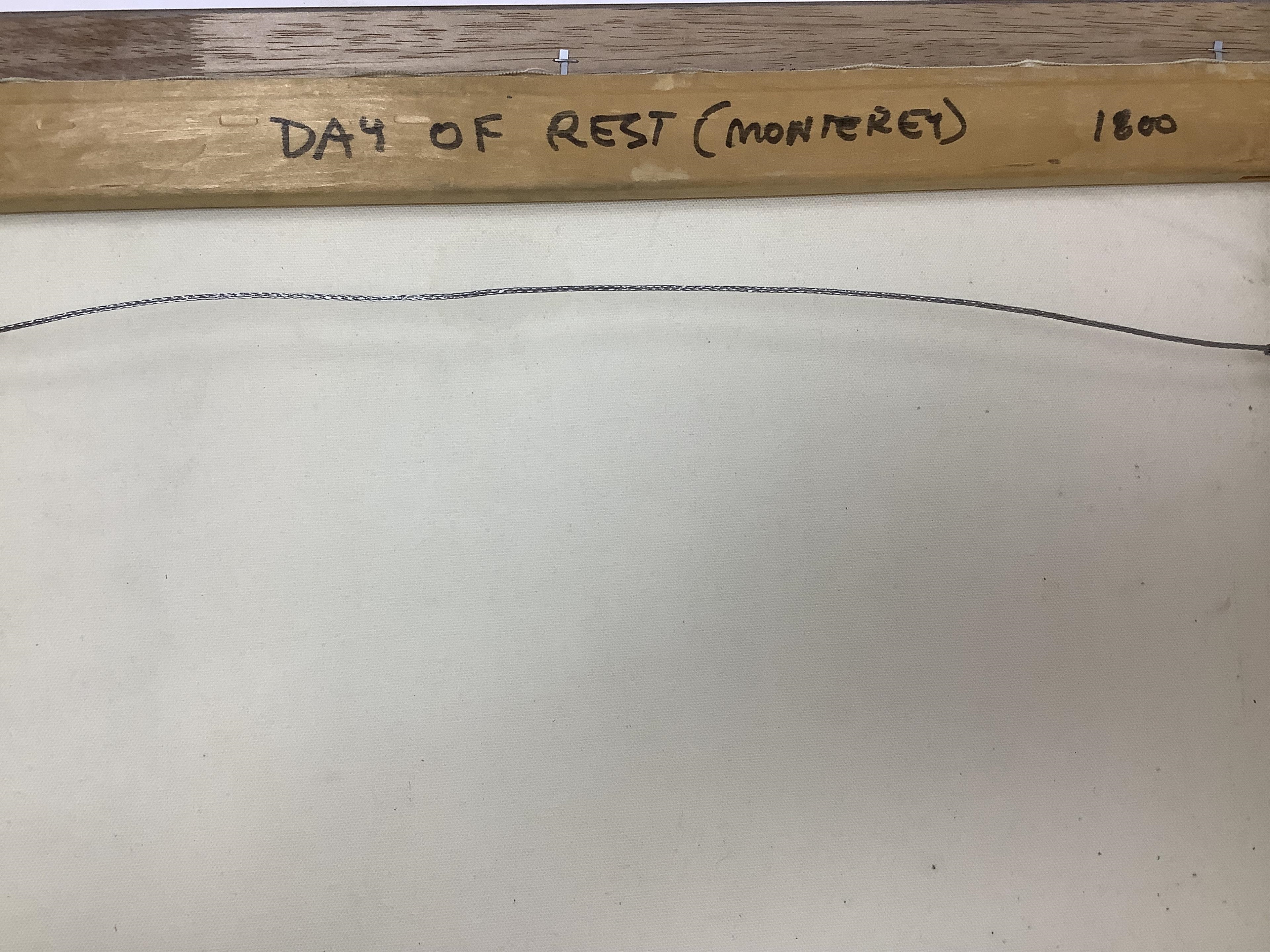 Artwork by Nicky Boehme, Day of Rest (Monterey), Made of Oil On Canvas