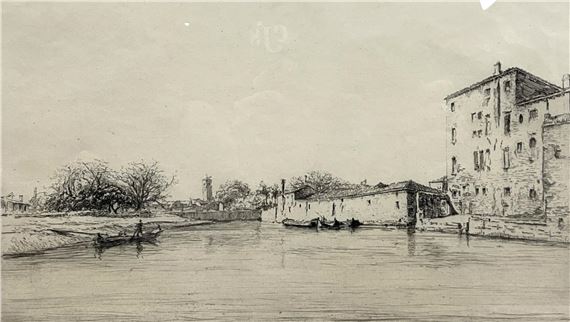 La Voyante by Edgar Chahine