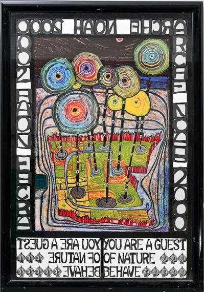 Friedensreich Hundertwasser | Poster Arche Noah 2000 (You are a