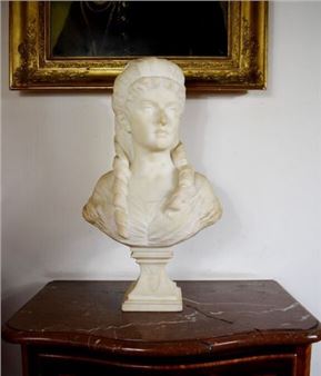 Bust of Rachel Worms de Romilly - Joseph Mezzara