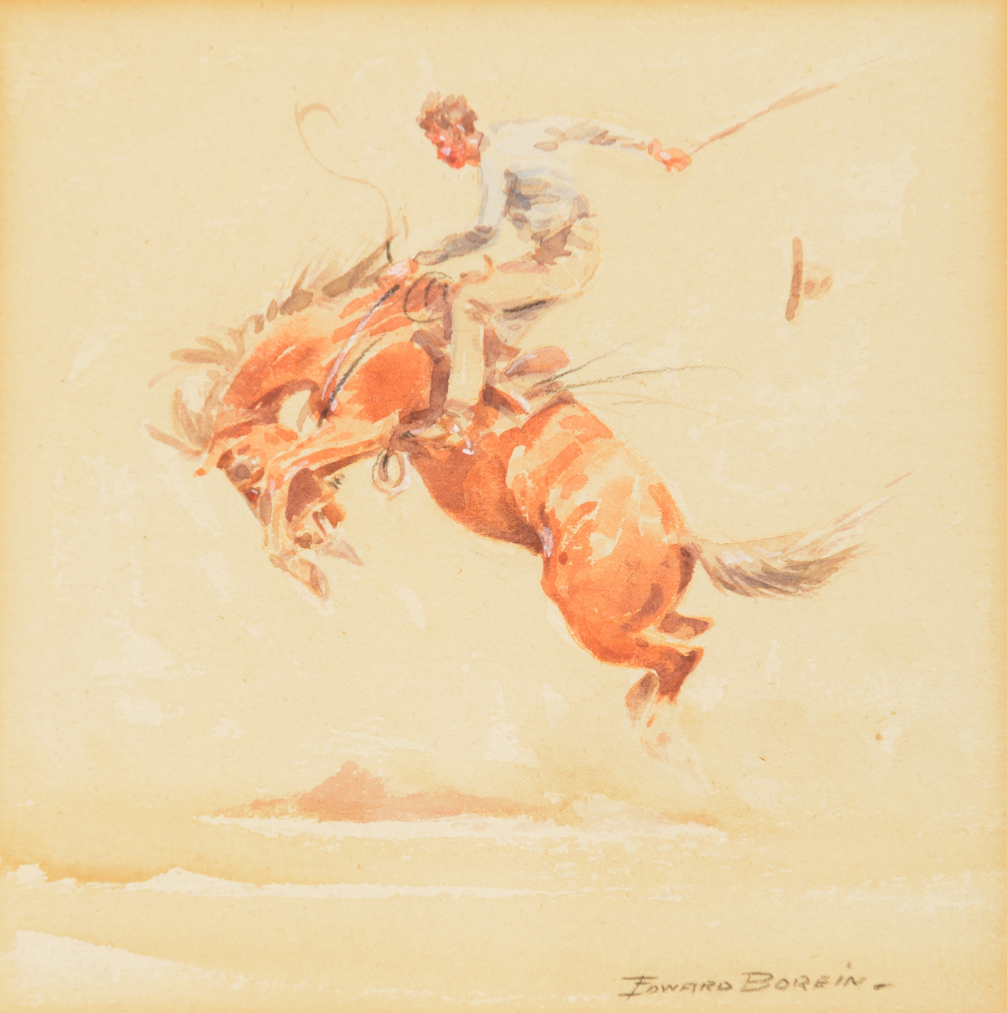 Edward Borein | Bronc Rider | MutualArt