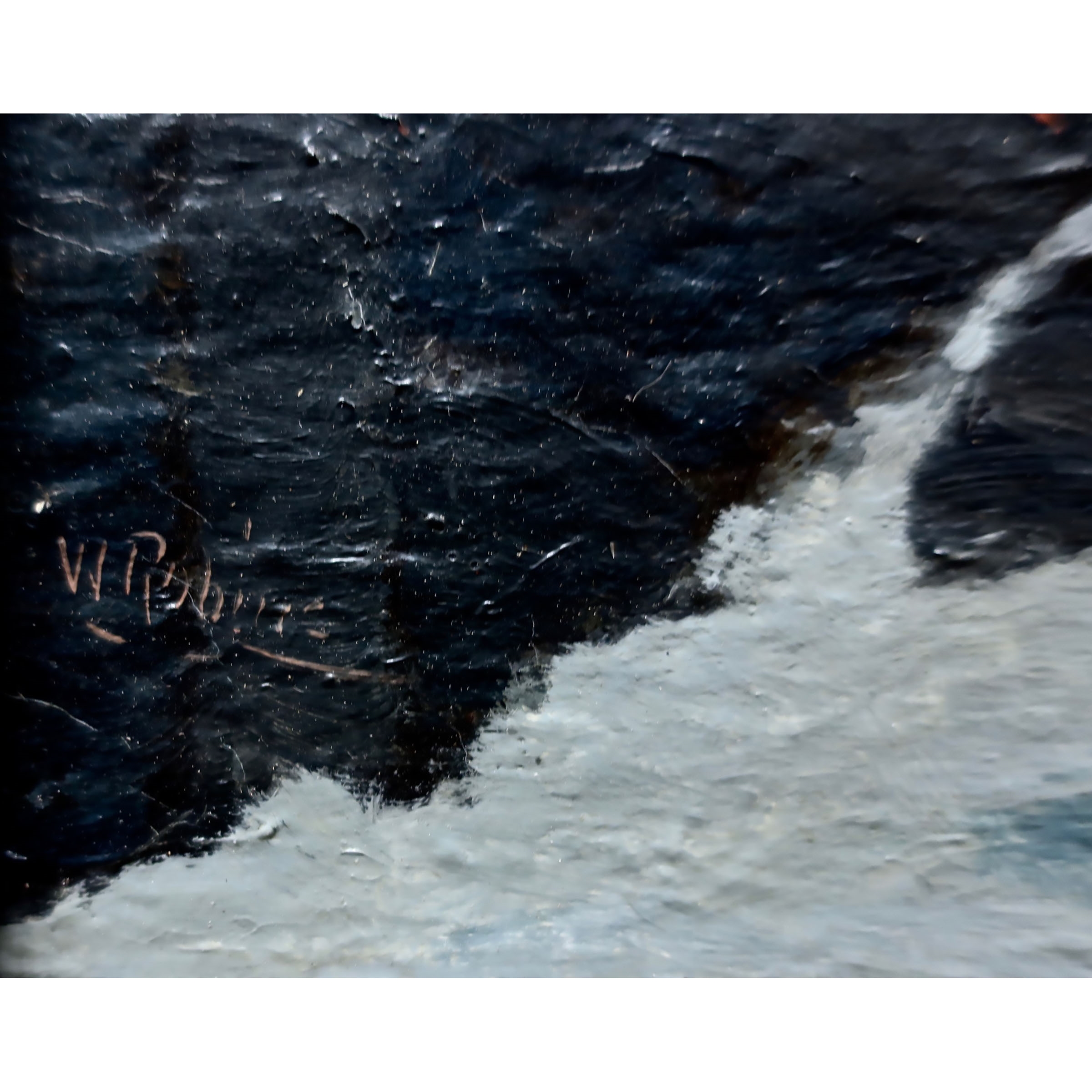 Artwork by William Robins, COASTAL VIEW AT SUNSET, Made of OIL ON CANVAS