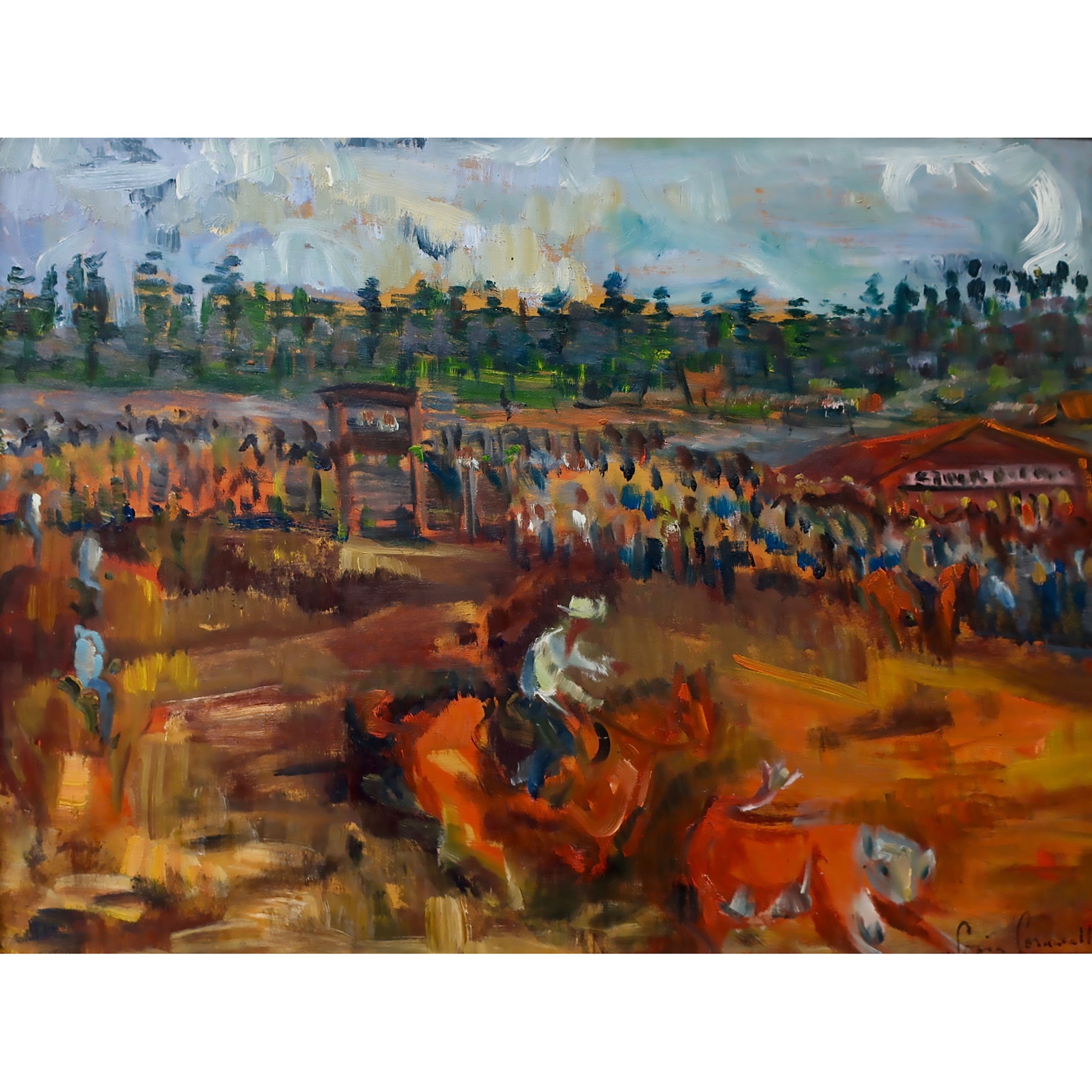 Sonia Cornwall ANAHIM LAKE STAMPEDE (71) MutualArt