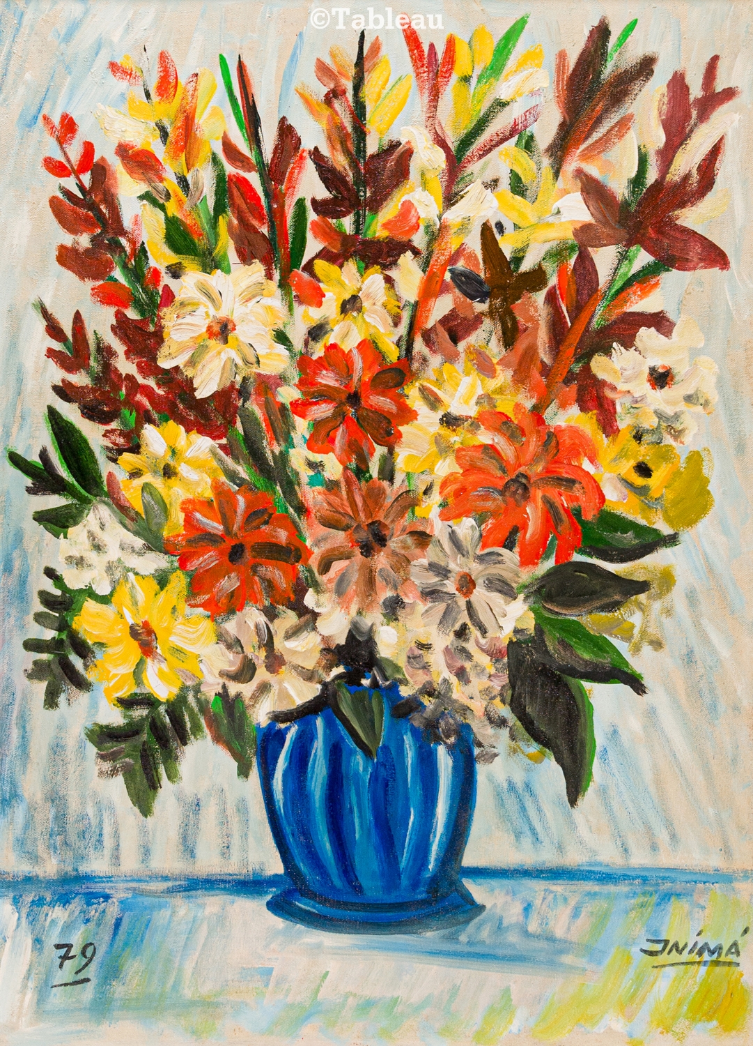 Vaso de flores by Inimá de Paula, 1979
