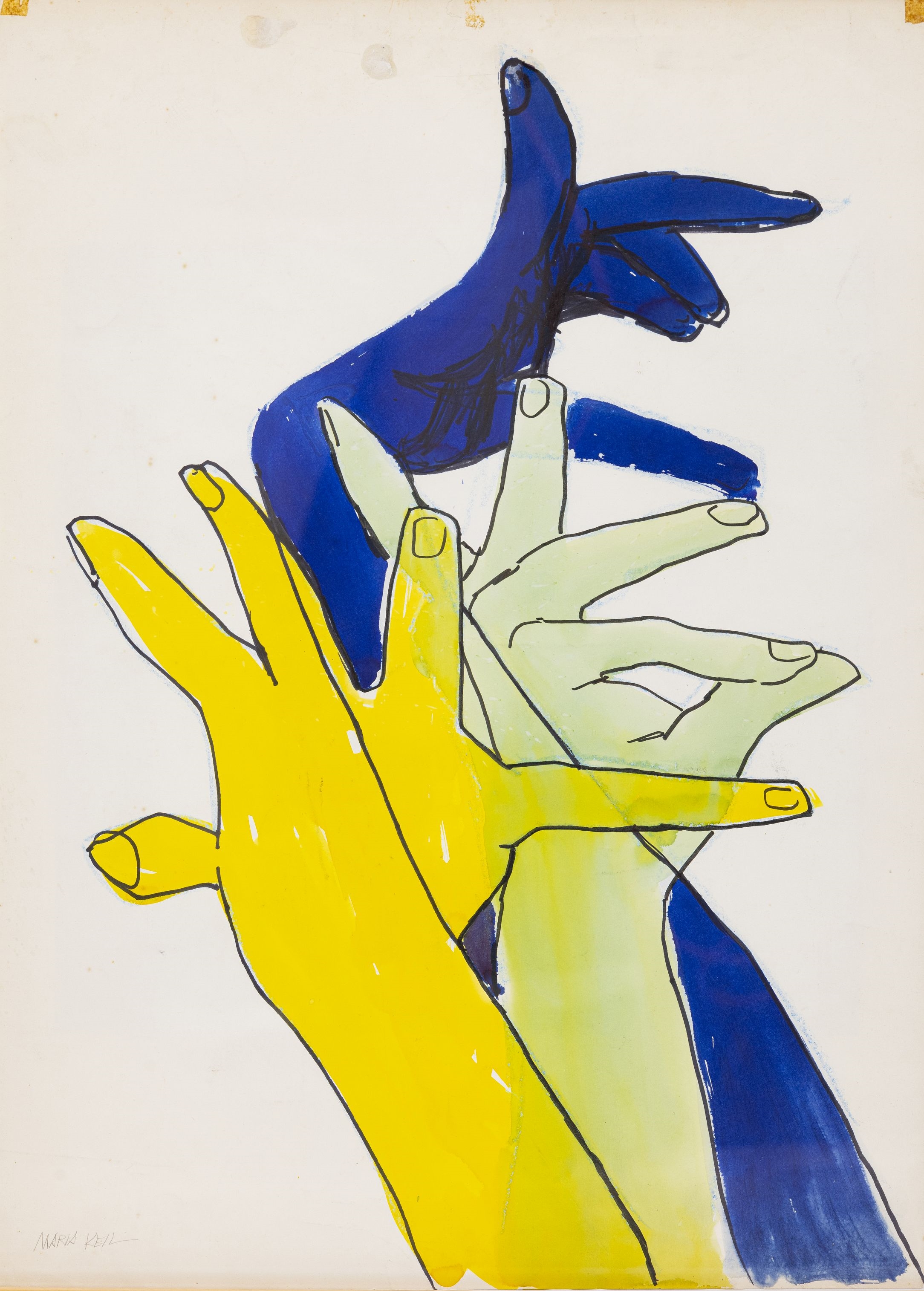 Artwork by Maria Keil do Amaral, Untitled, Made of Nankin and tempera on paper