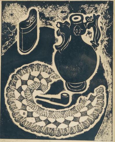 Artwork by Rusins Rozite, Atmiņas no Rumānijas, Made of paper