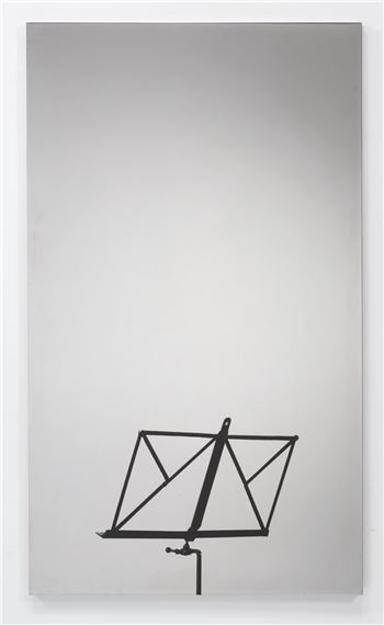 Leggio musicale by Michelangelo Pistoletto, 1962-1975