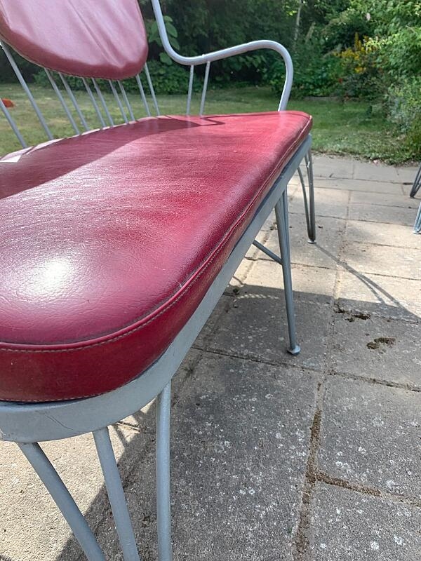 Aage Herman Olsen A suite of metal garden furniture MutualArt