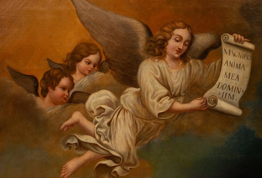 Angel with Scroll by Italian School, 19th Century