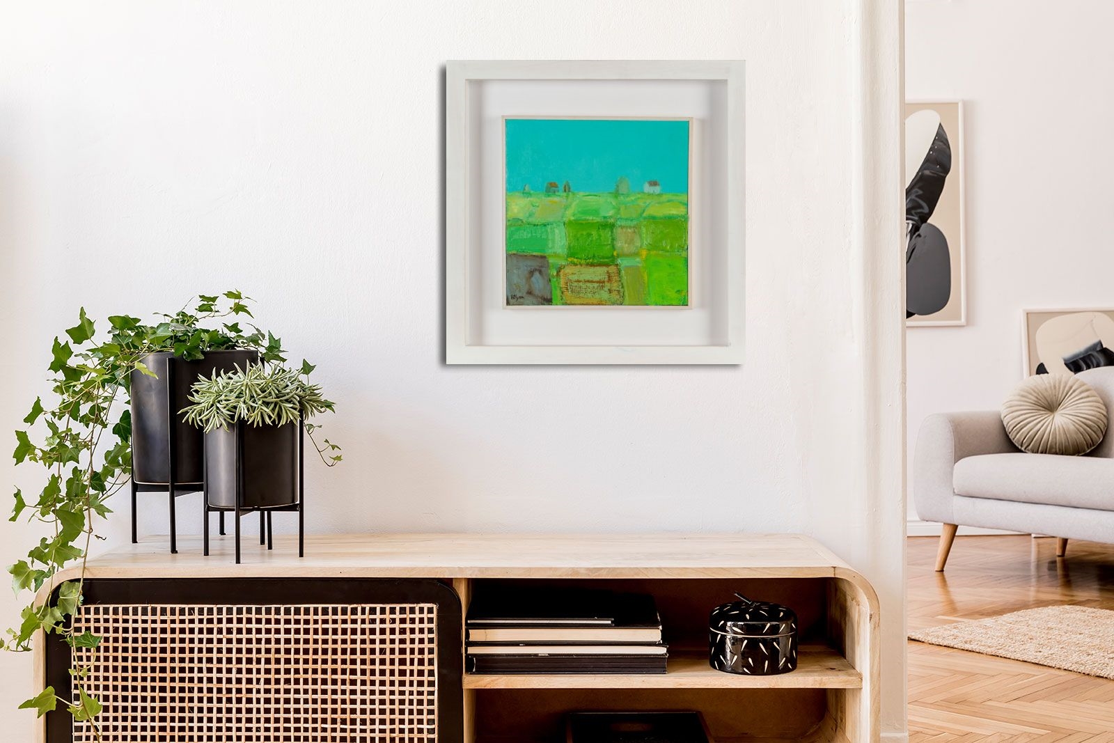 Artwork by Bridget Ryan, REFLECTIONS, Made of MIXED MEDIA