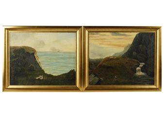 TWO LANDSCAPES - C. L. Leigh