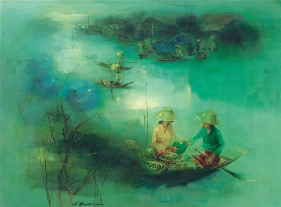 Floating by Choo Keng Kwang, 1968