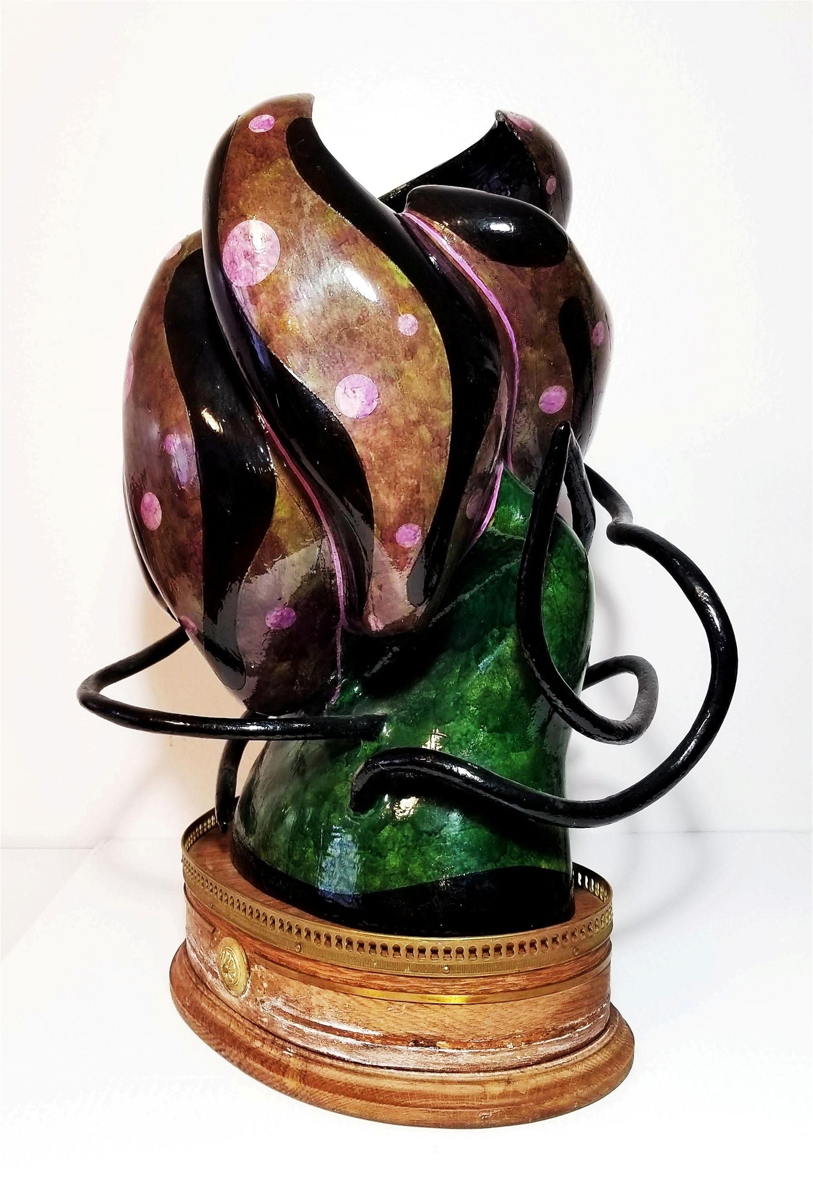 Theodore Hios Abstract Flower Sculpture (1963) MutualArt