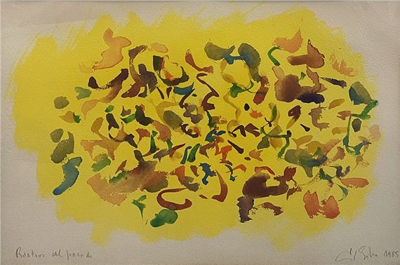 Rastros del pasado by Carlos Silva, 1985