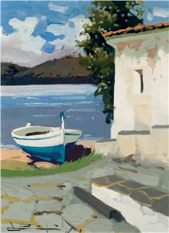 Patio y embarcadero - Ramon Pujol Boira