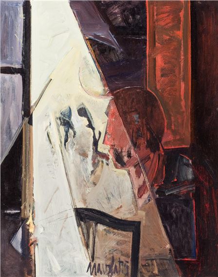 Interior con cabeza by Manuel Narvaez Patiño