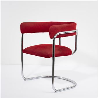 Armchair from the Palace of the Republic in Berlin - Horst Heyder