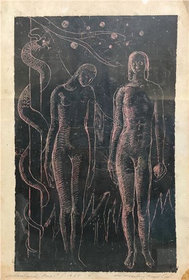 Margaret Modlin | Adam and Eve (1955) | MutualArt