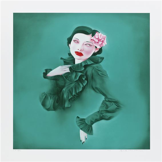 Feng Zhengjie | Portrait Series 2012 No.01 (2013) | MutualArt
