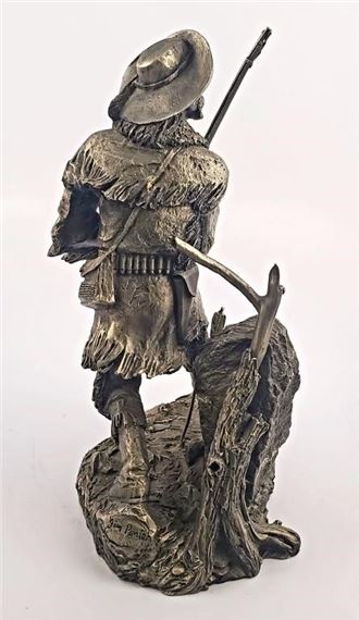 Silent Foe Jim Porter 彫刻　アンティーク　ヴィンテージ Jim Ponter | SILENT FOE (1987) | MutualArt