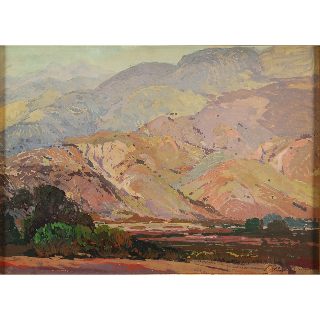 Fred Grayson Sayre Mountain Landscape MutualArt